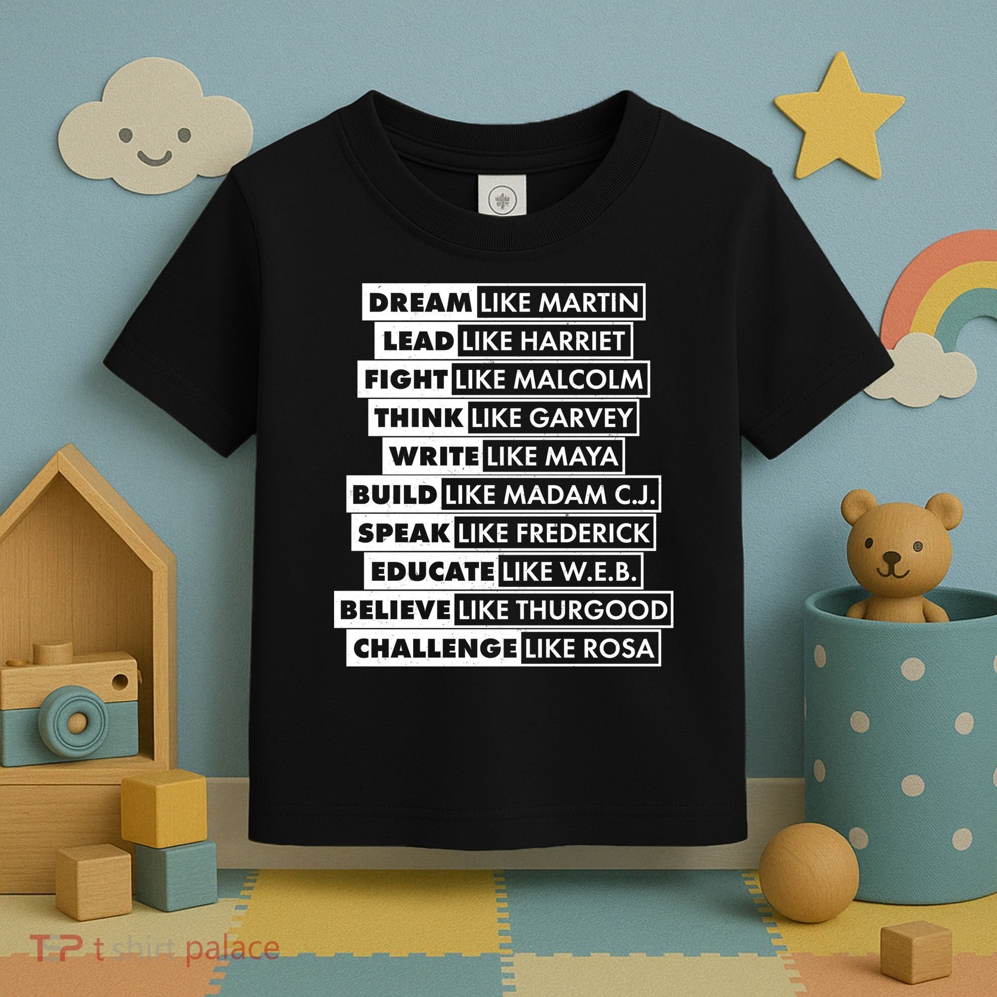 Inspirational Black History Figures Toddler T-Shirt