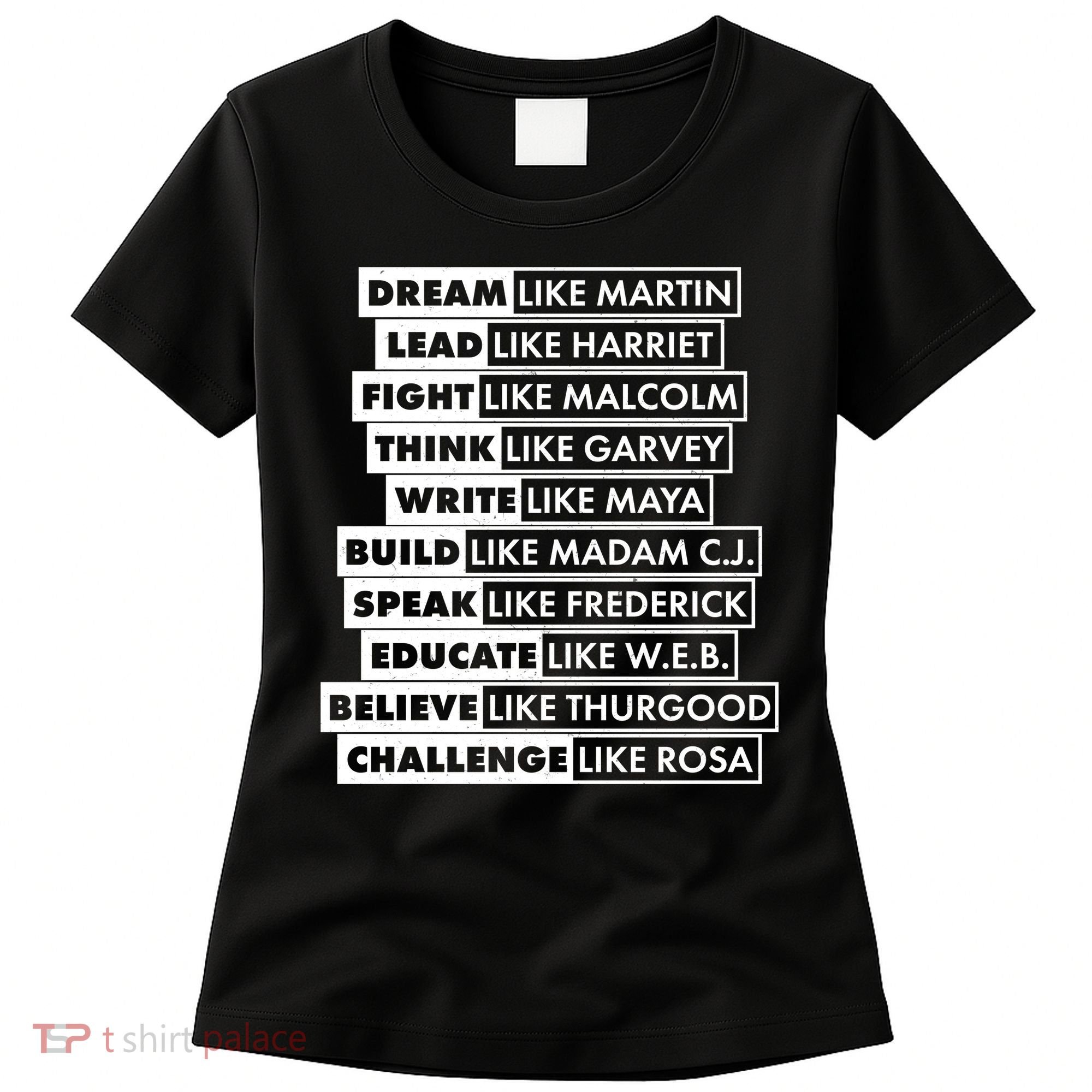 Inspirational Black History Figures Women's T-Shirt
