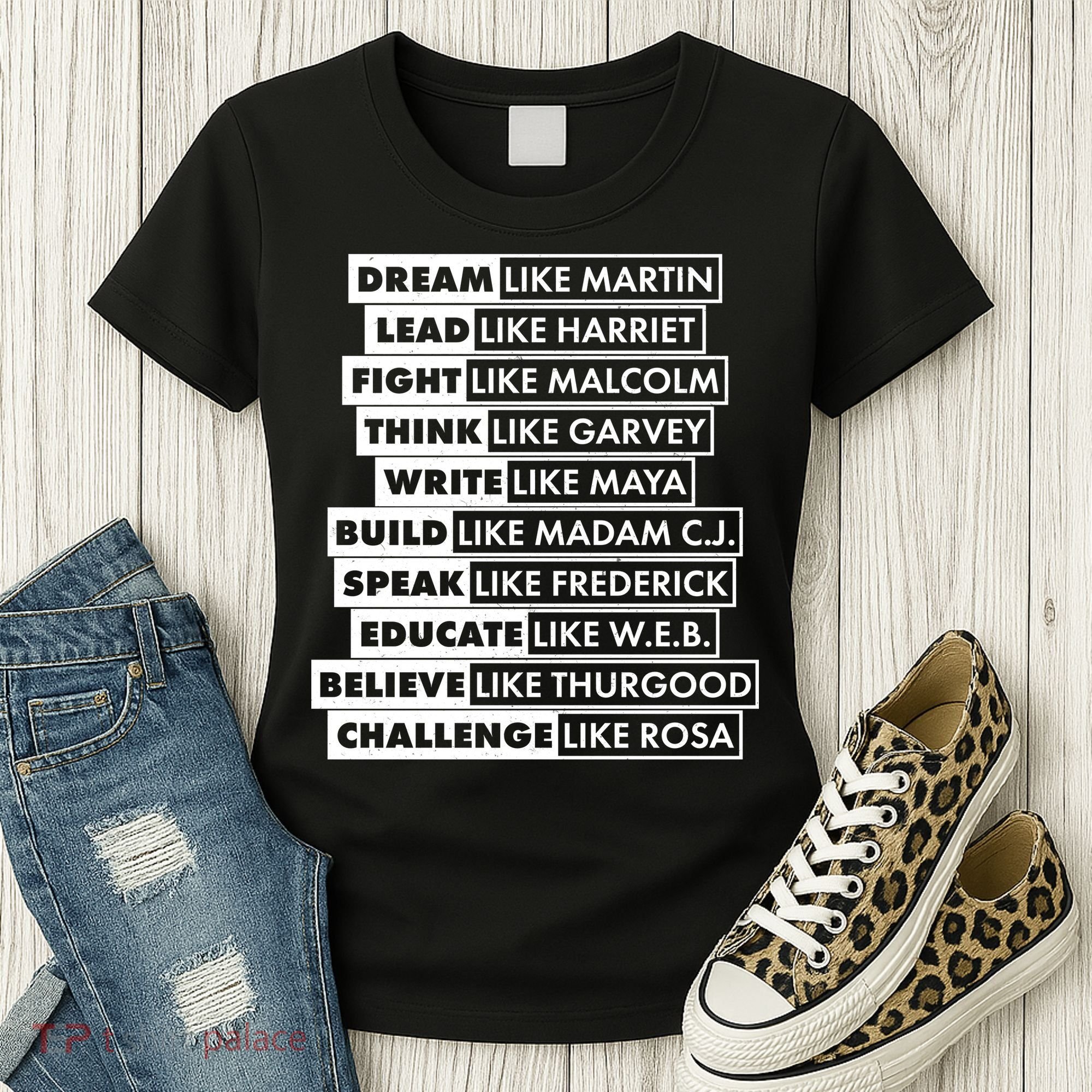 Inspirational Black History Figures Women's T-Shirt