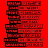 Inspirational Black History Figures Santa Hat thumb 1