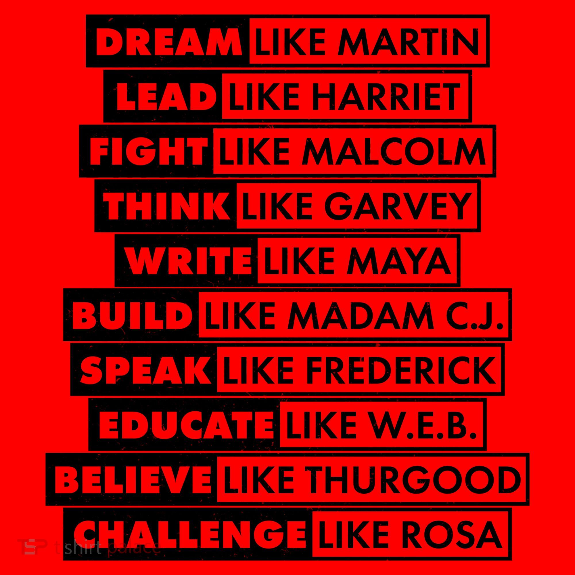 Inspirational Black History Figures Santa Hat