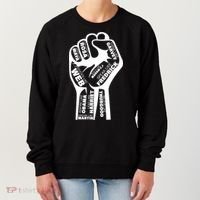 Inspirational Black History Fist Women's Sweatshirt thumb 0