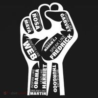 Inspirational Black History Fist Doggie Tank thumb 4