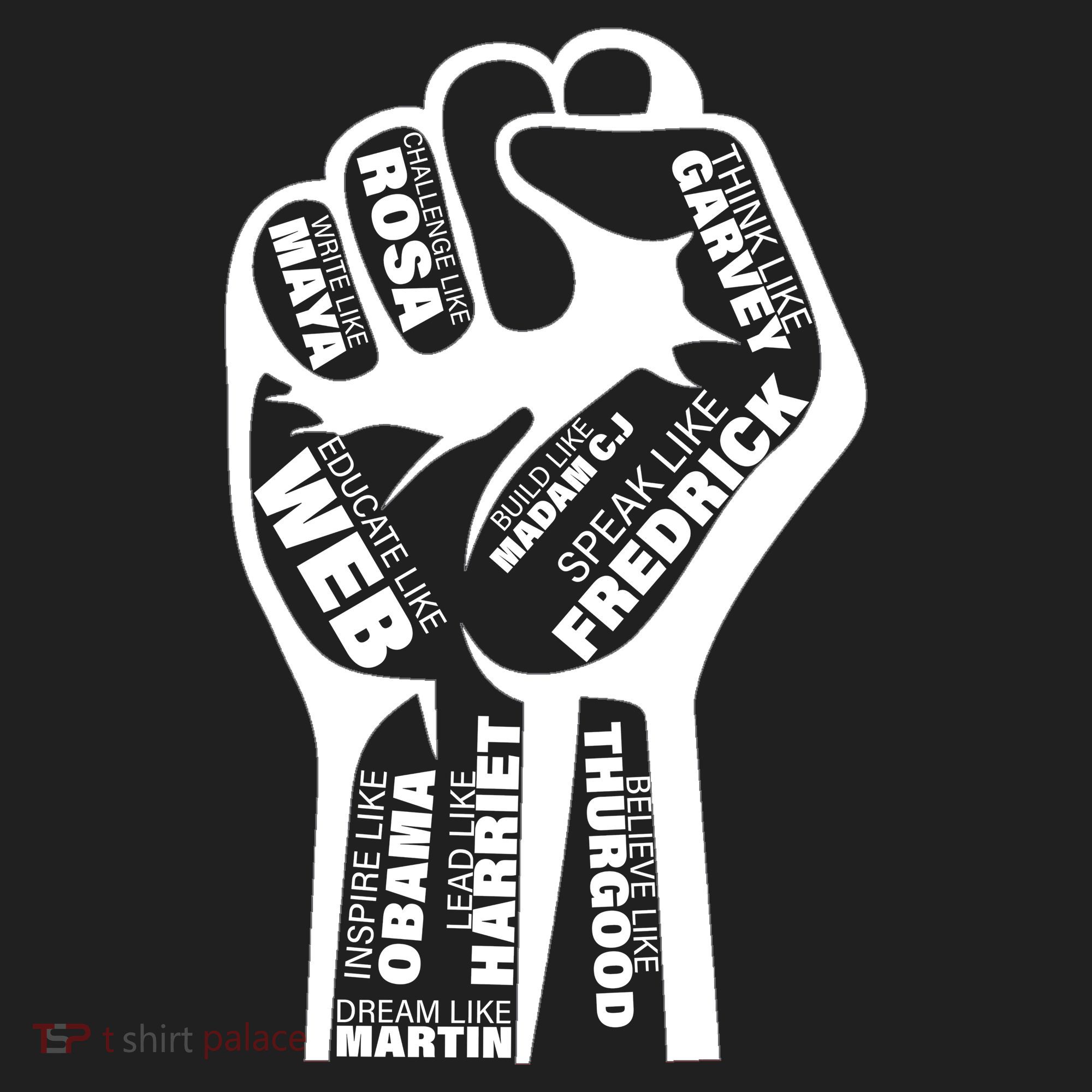 Inspirational Black History Fist Beanie
