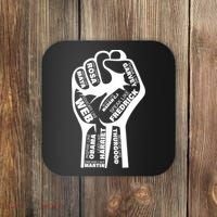 Inspirational Black History Fist Coaster thumb 0