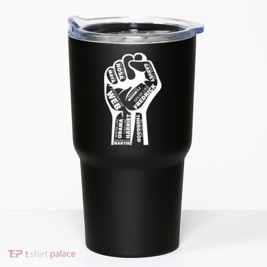 Inspirational Black History Fist Tumbler