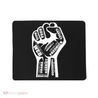 Inspirational Black History Fist Mousepad thumb 0