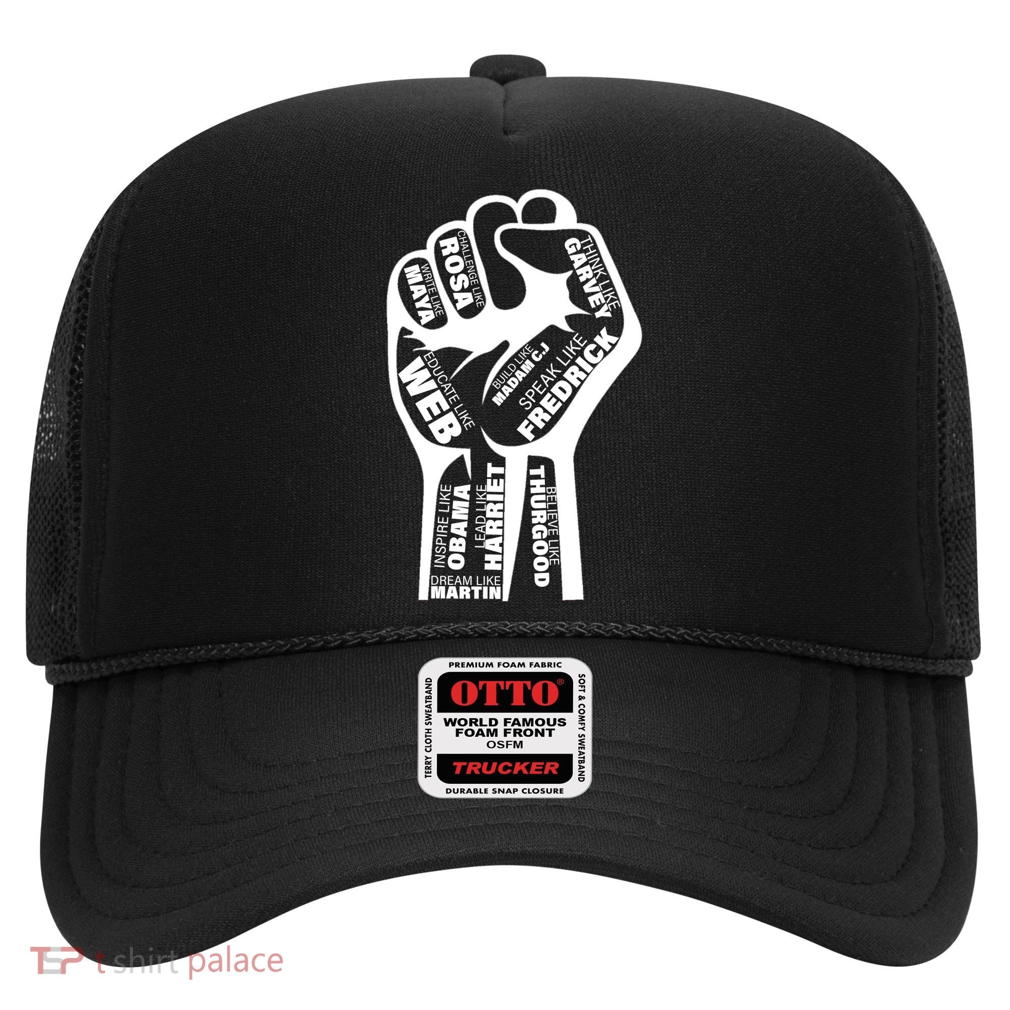 Inspirational Black History Fist Hat