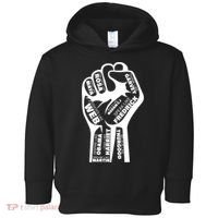 Inspirational Black History Fist Toddler Hoodie thumb 0