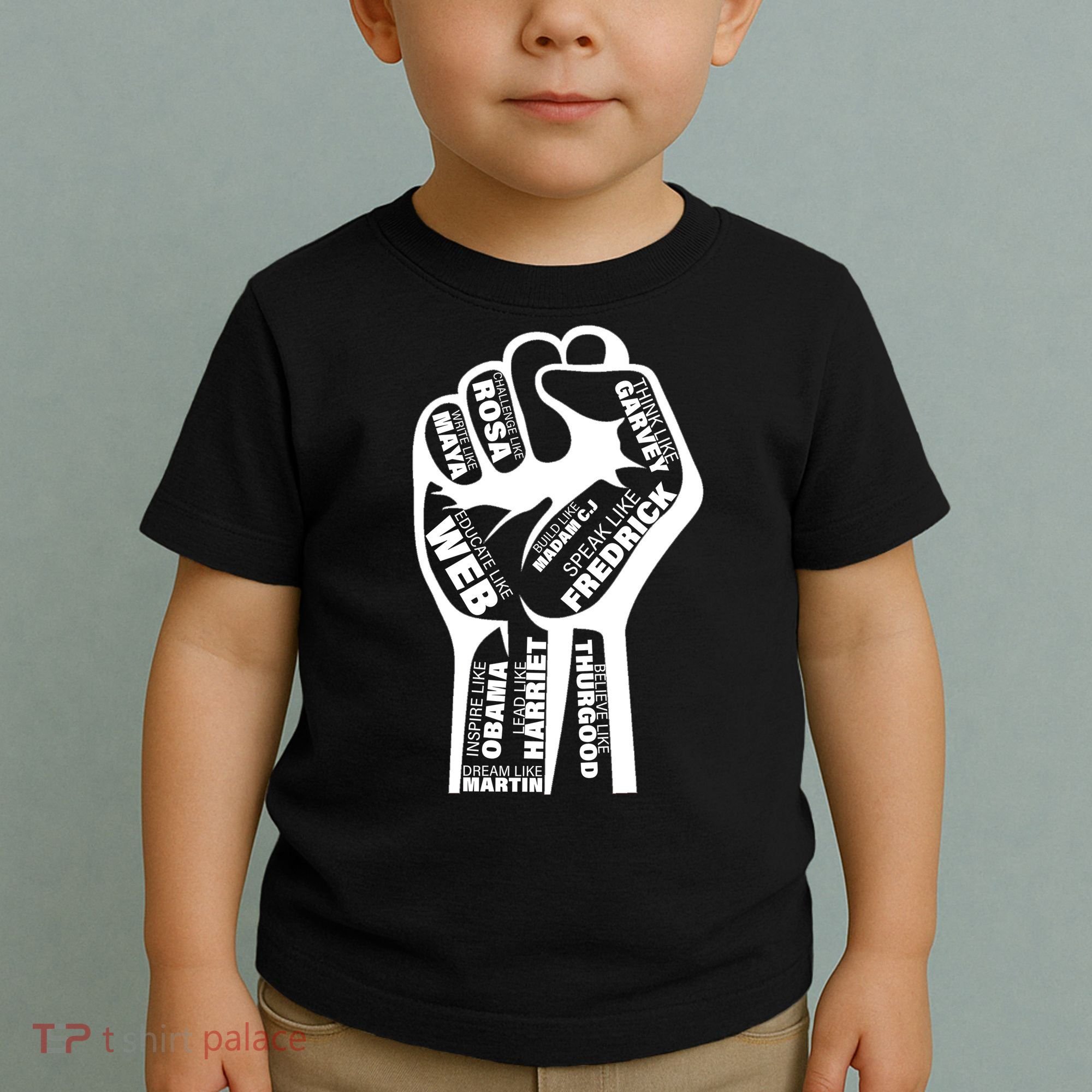 Inspirational Black History Fist Toddler T-Shirt