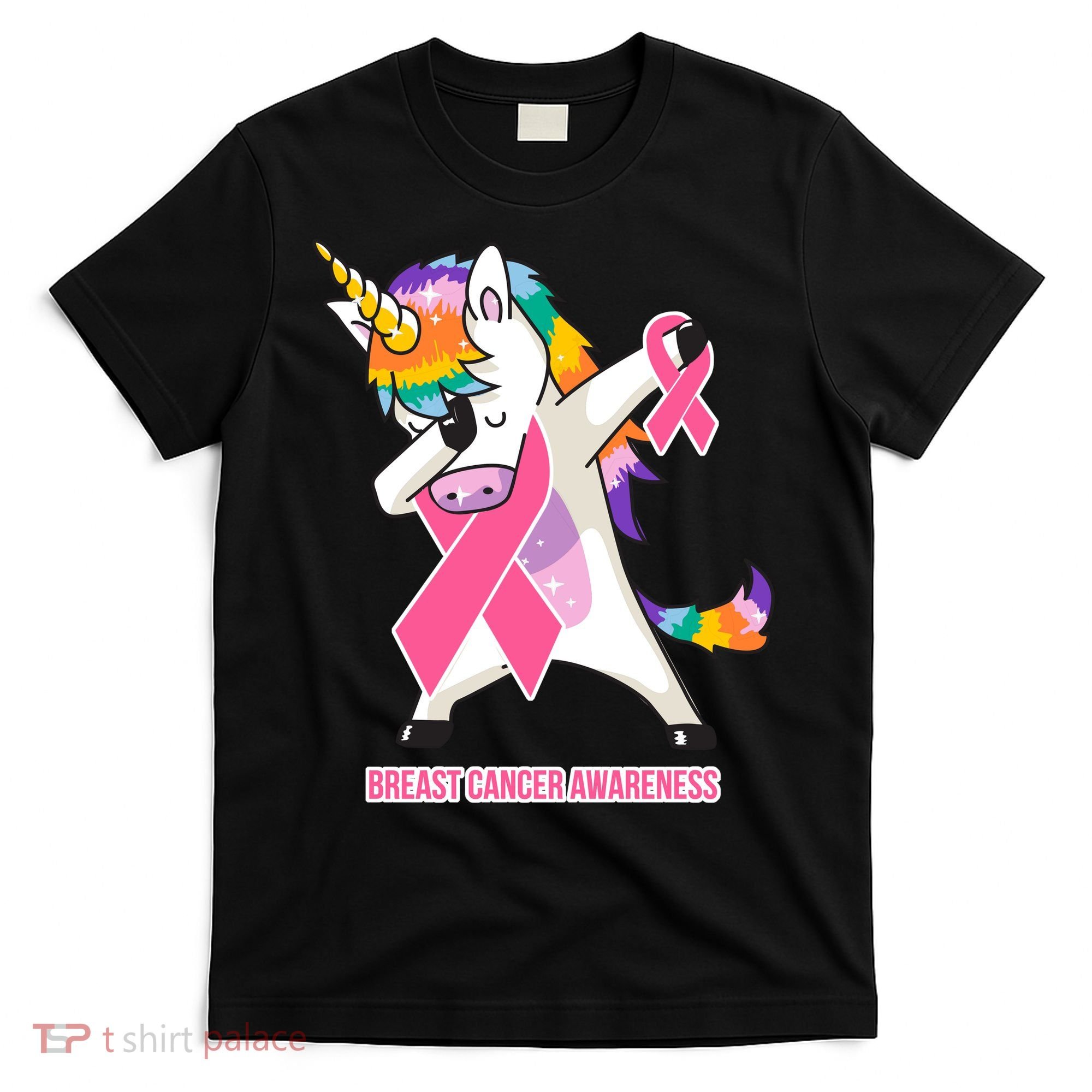 inspirational Breast Cancer Awareness Unicorn T-Shirt