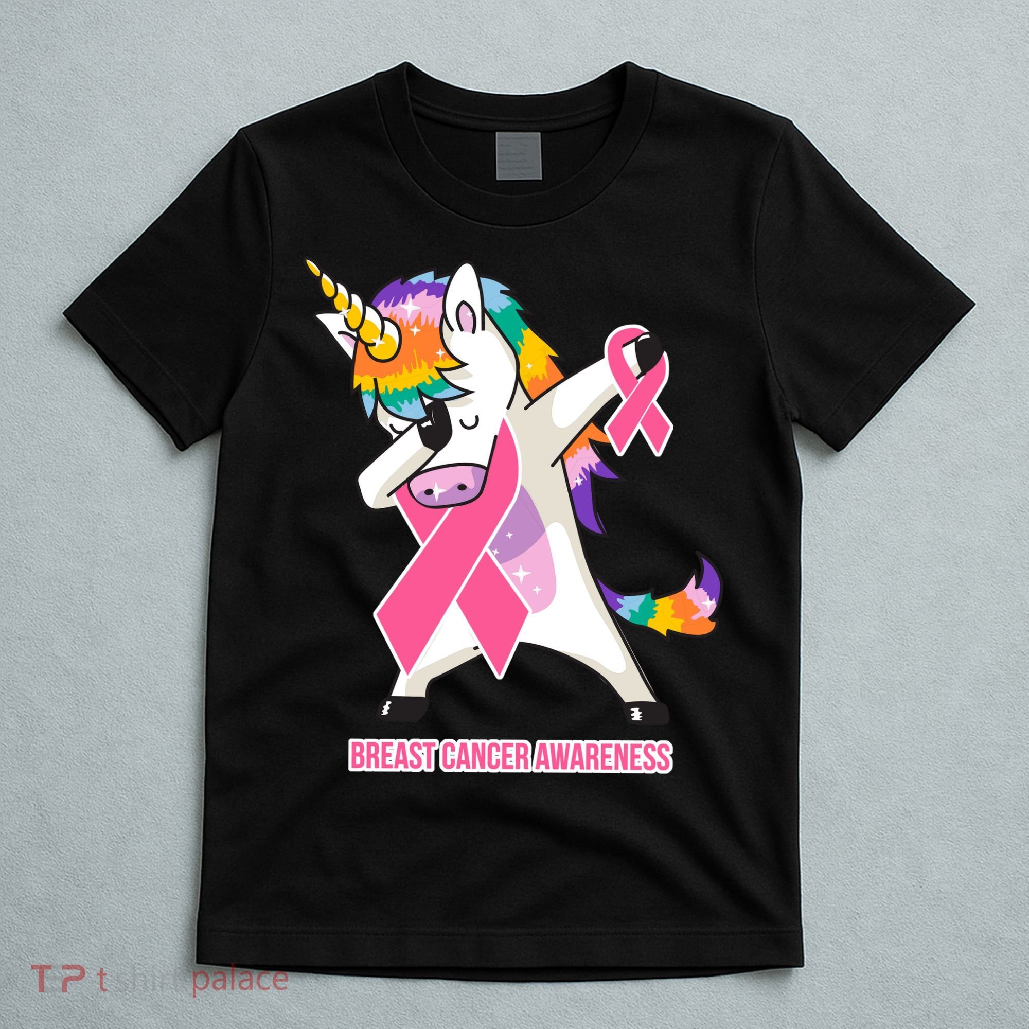 inspirational Breast Cancer Awareness Unicorn T-Shirt
