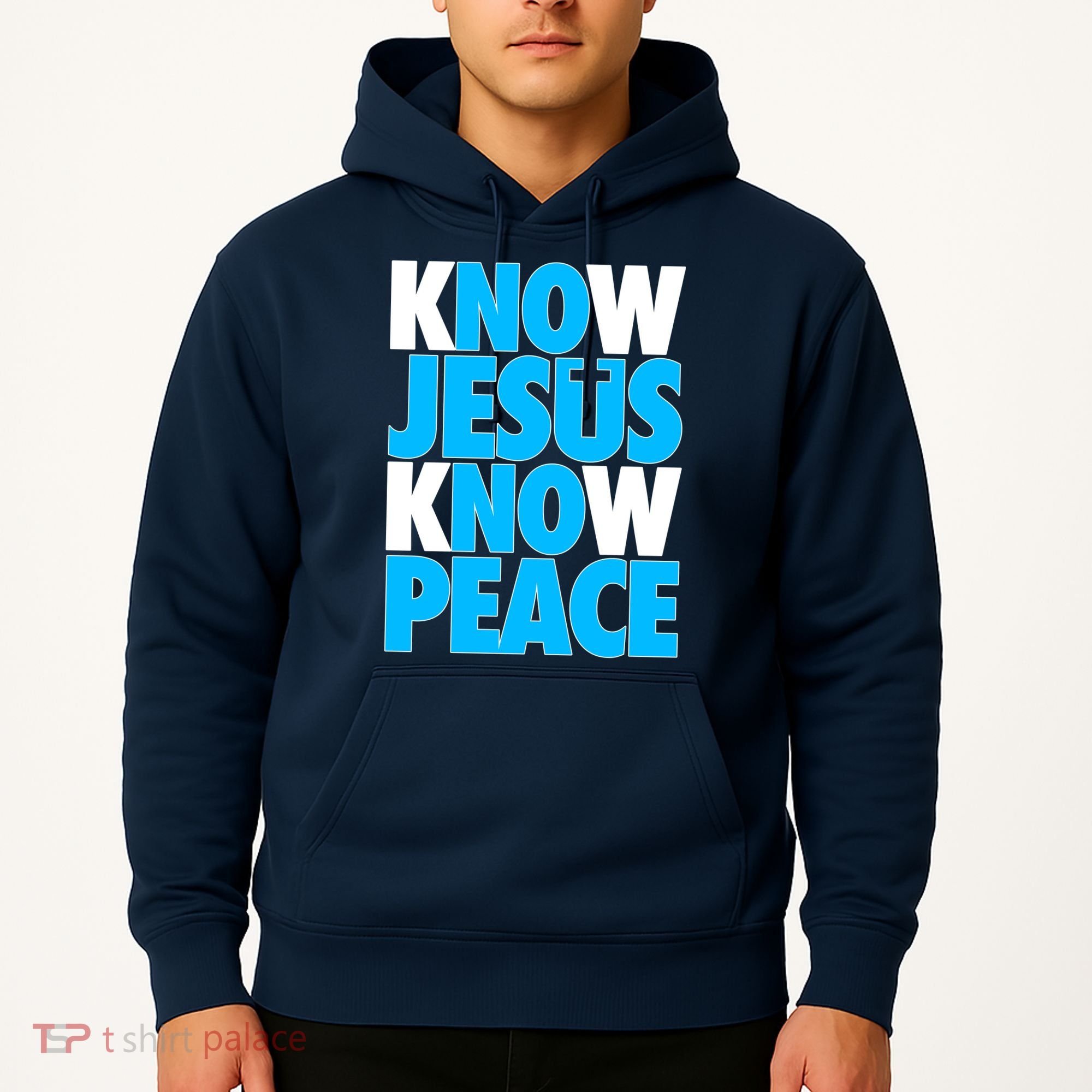 Inspirational Know Jesus Know Peace Hoodie