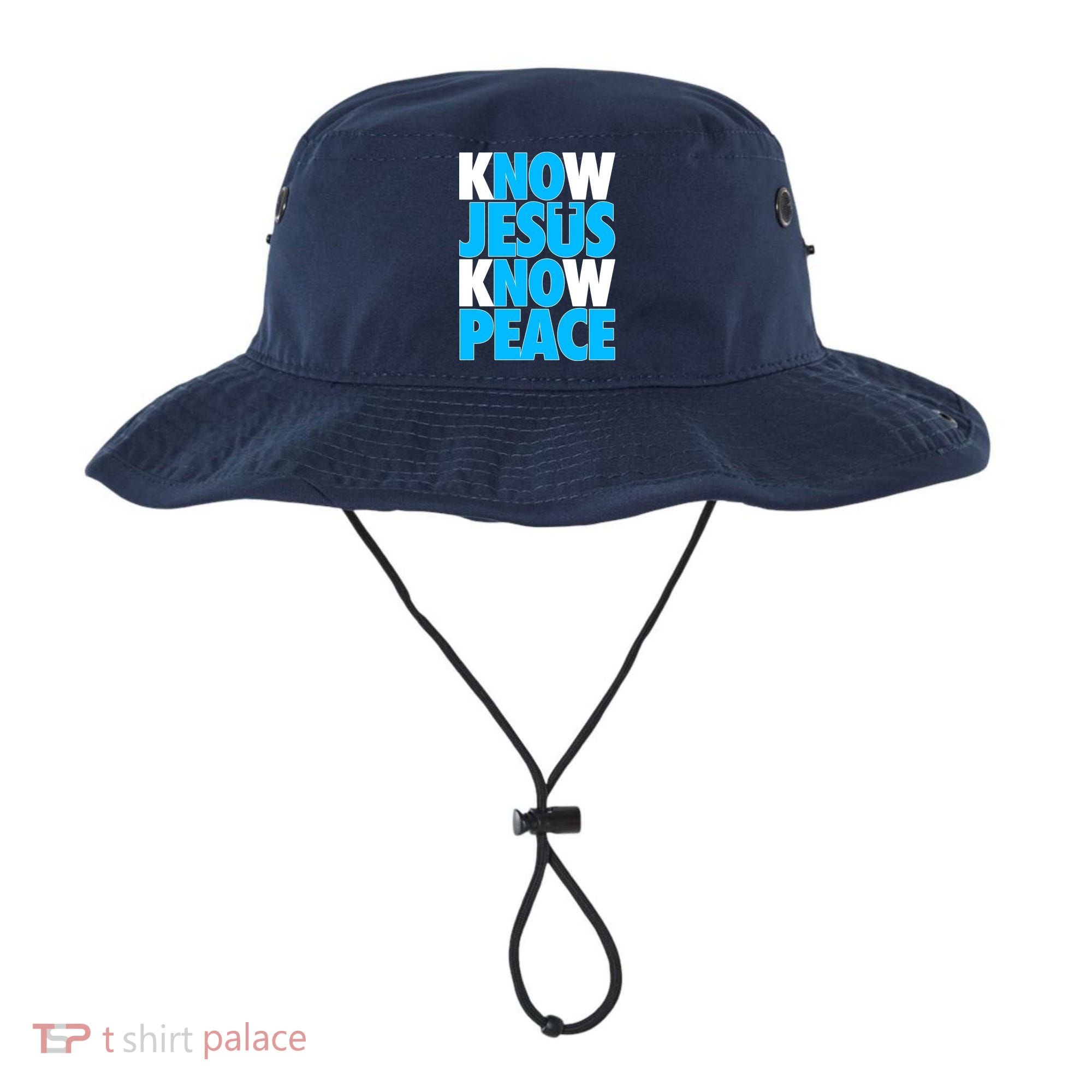 Inspirational Know Jesus Know Peace Bucket Hat