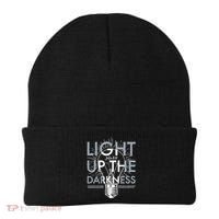 Inspirational Light Up The Darkness John 8:12 Beanie thumb 0