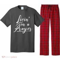 Inspirational Livin' On A Prayer Pajama Set thumb 0