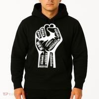 Inspirational People Black History Month Fist Hoodie thumb 2