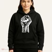 Inspirational People Black History Month Fist Hoodie thumb 5