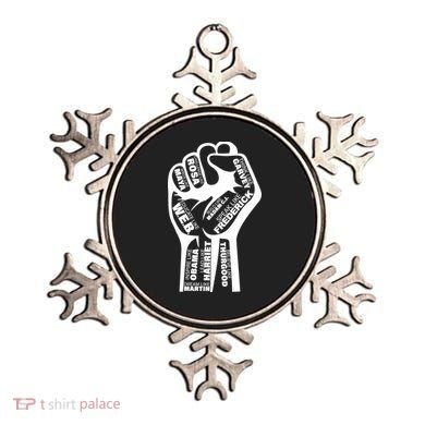 Inspirational People Black History Month Fist Ornament