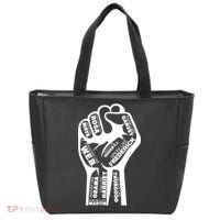 Inspirational People Black History Month Fist Tote Bag thumb 0