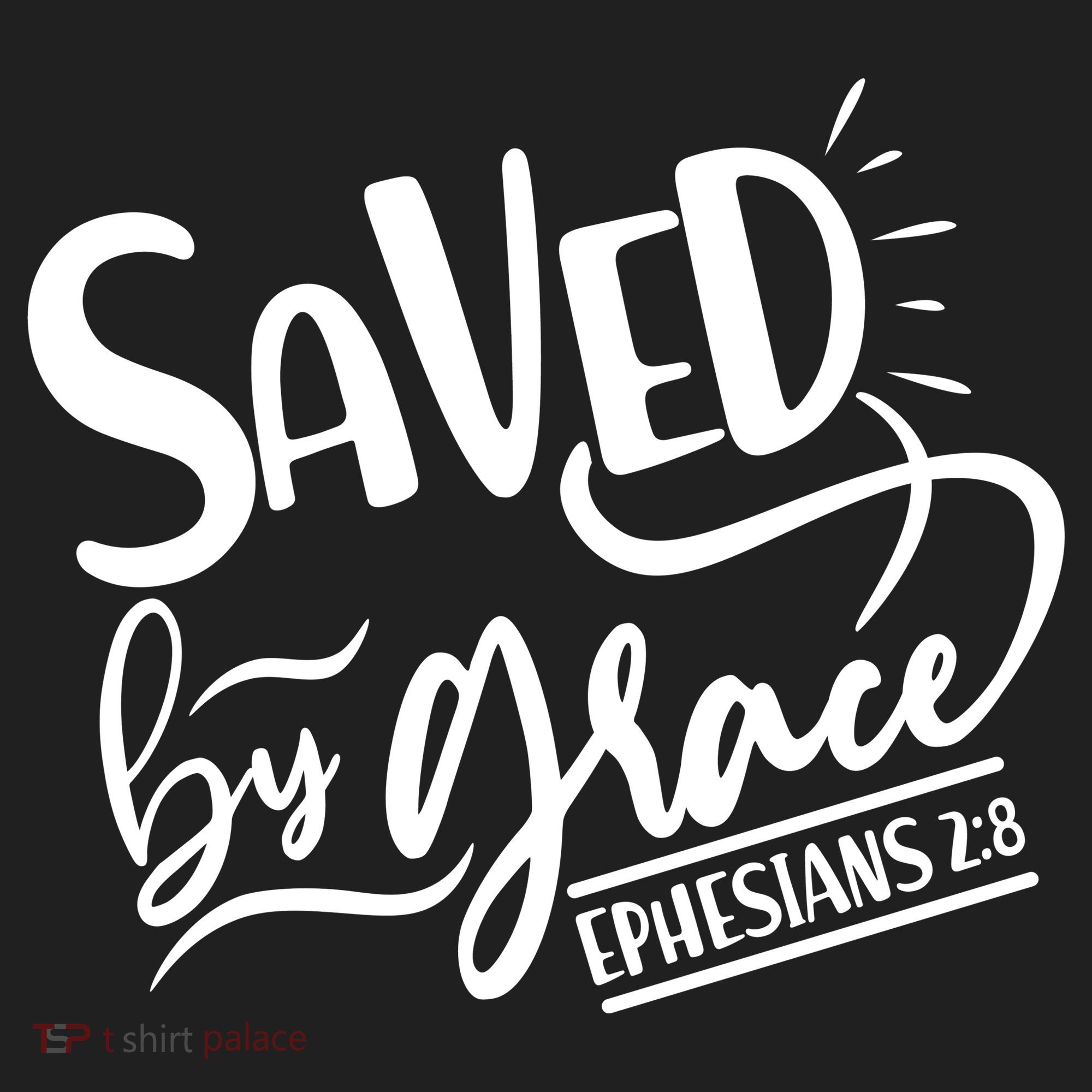 Inspirational Saved by Grace Ephesians 2:8 Women's Sweatshirt