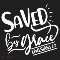 Inspirational Saved by Grace Ephesians 2:8 Tumbler thumb 3