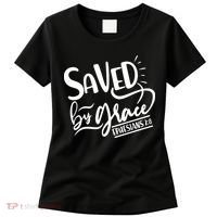 Inspirational Saved by Grace Ephesians 2:8 Women's T-Shirt thumb 0