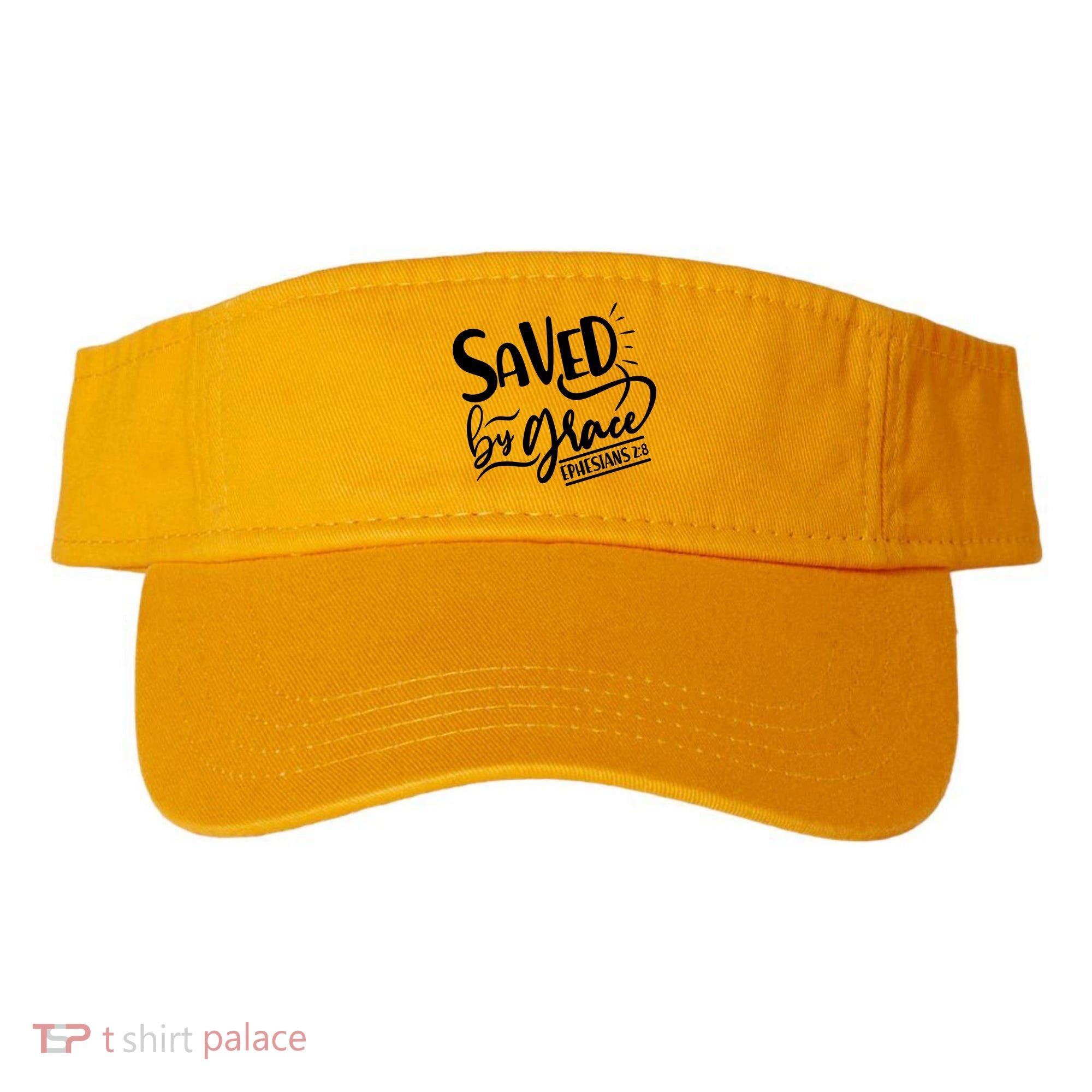 Inspirational Saved by Grace Ephesians 2:8 Visor
