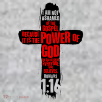 Inspirational The Power Of God Cross Romans 1:16 Kids Sweatshirt thumb 2