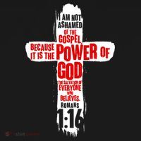Inspirational The Power Of God Cross Romans 1:16 Coaster thumb 2