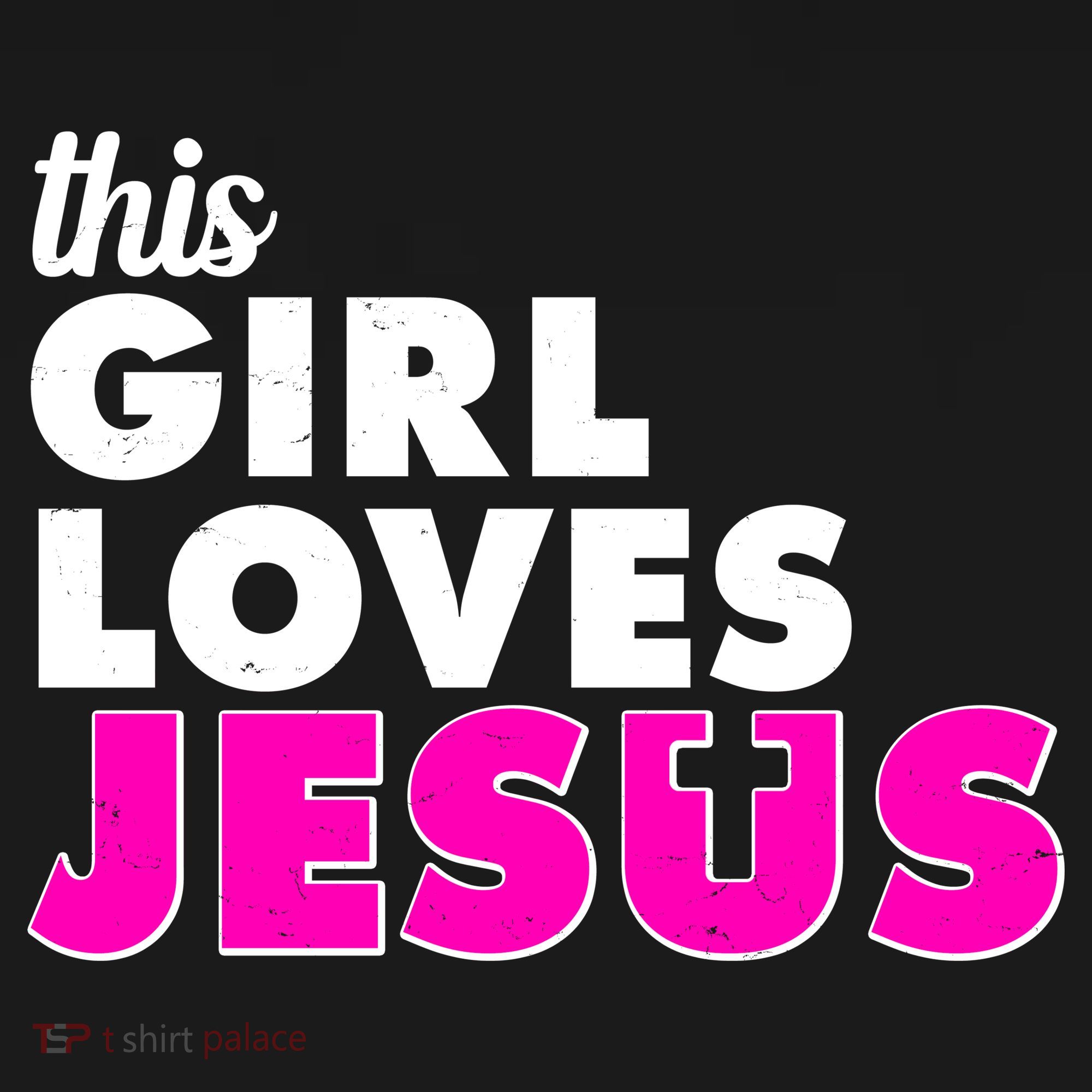 Inspirational This Girl Loves Jesus Sweatshirt