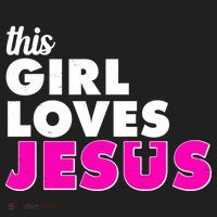 Inspirational This Girl Loves Jesus Beanie thumb 2