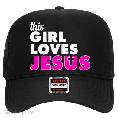 Inspirational This Girl Loves Jesus Hat