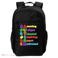 Inspiring Autism Awareness Amazing Smart Unique Puzzle Backpack thumb 0