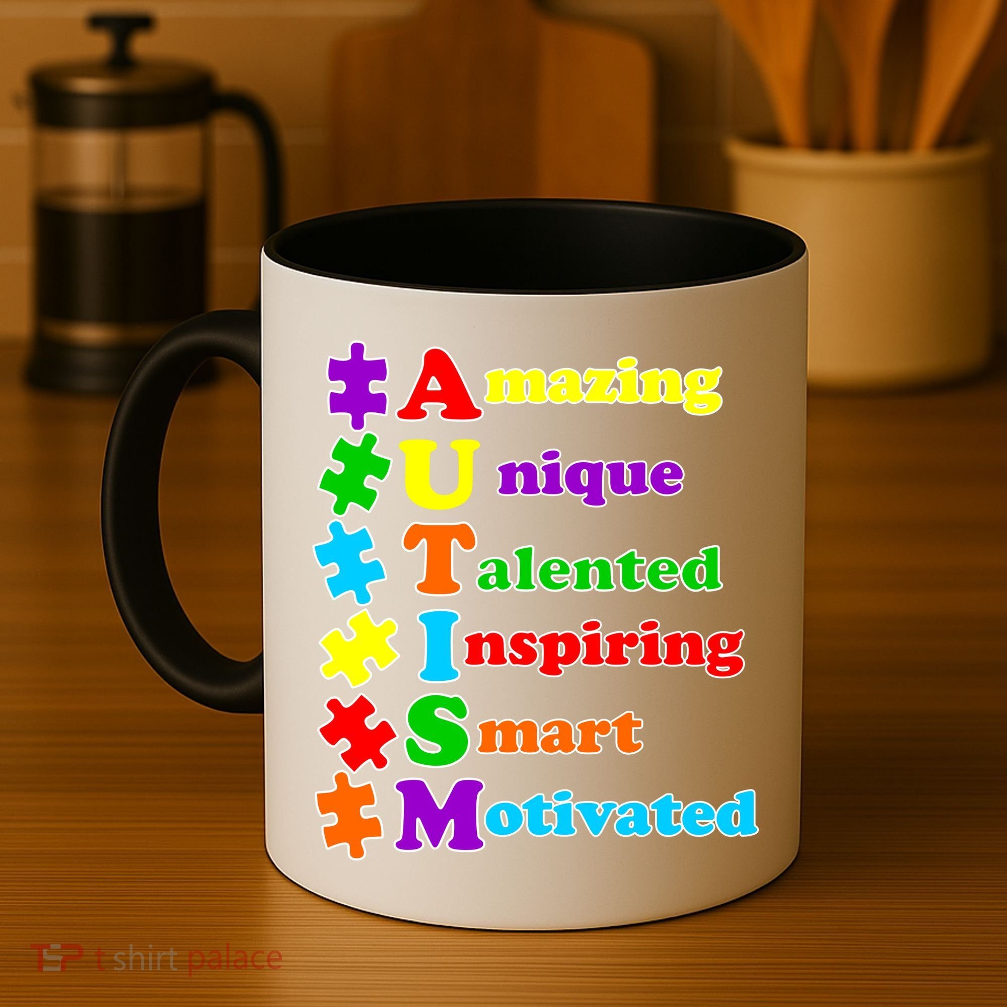 Inspiring Autism Awareness Amazing Smart Unique Puzzle Coffee Mug
