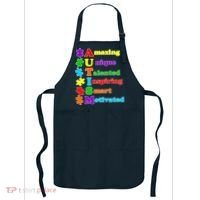 Inspiring Autism Awareness Amazing Smart Unique Puzzle Apron thumb 0