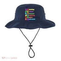 Inspiring Autism Awareness Amazing Smart Unique Puzzle Bucket Hat thumb 0