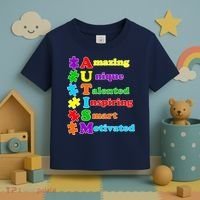 Inspiring Autism Awareness Amazing Smart Unique Puzzle Toddler T-Shirt thumb 3