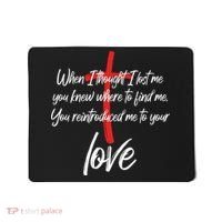 Inspiring Christian Quote Faith Cross Mousepad thumb 0