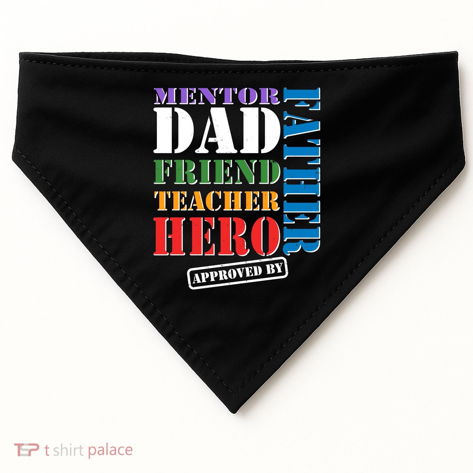 Inspiring Father's Day Dad USA-Made Doggie Bandana