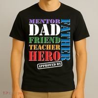 Inspiring Father's Day Dad T-Shirt thumb 3