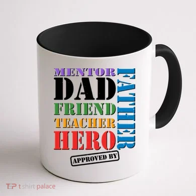 Inspiring Father's Day Dad Coffee Mug back