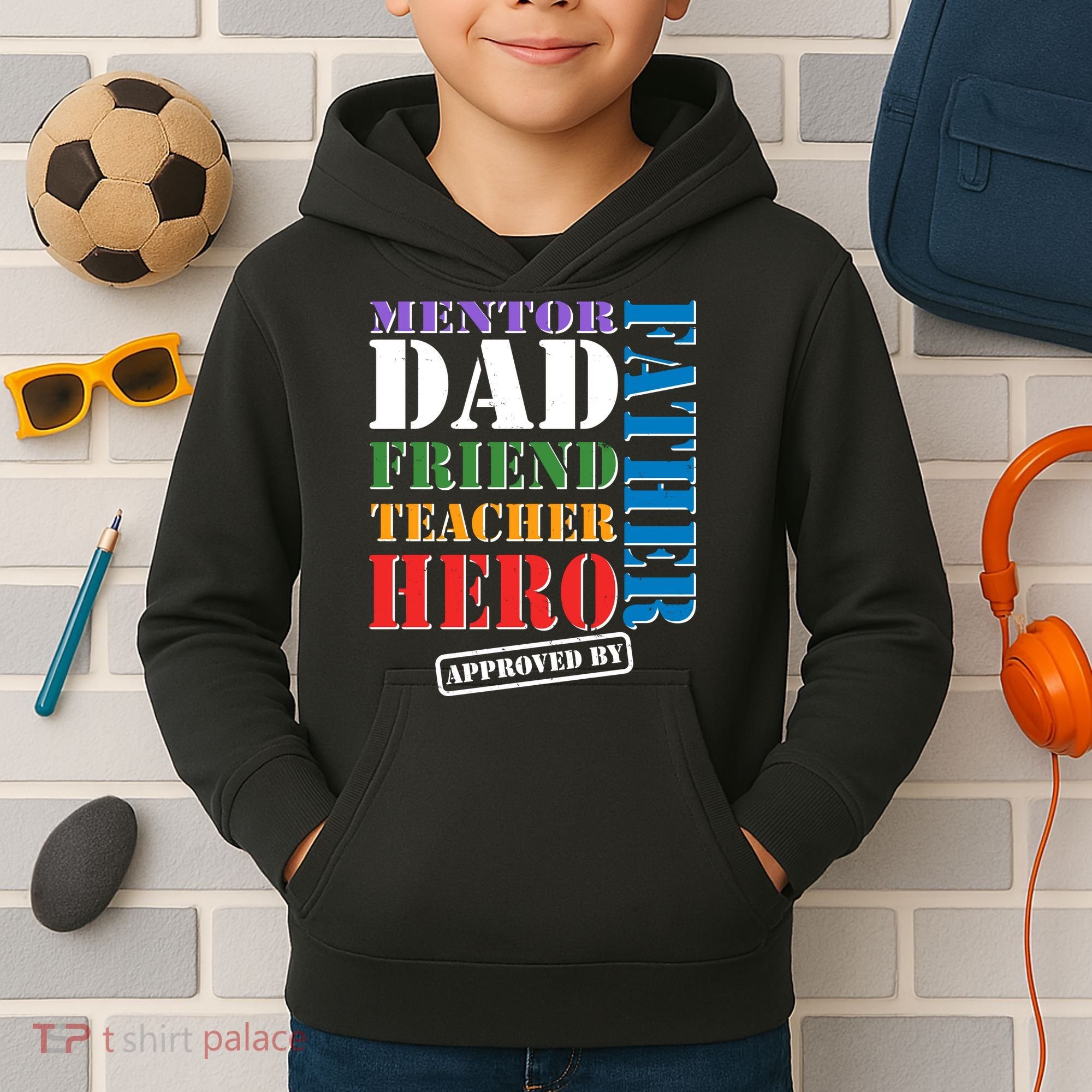 Inspiring Father's Day Dad Kids Hoodie