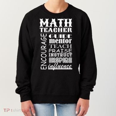 Inspiring Math Teacher Women's Sweatshirt