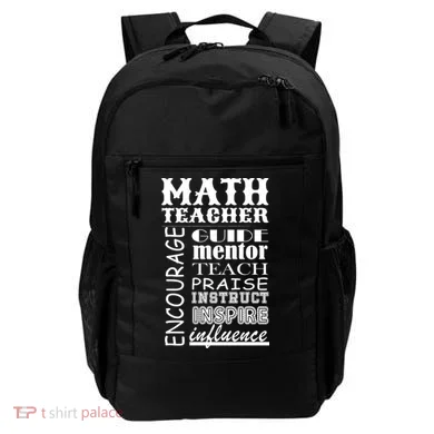 Inspiring Math Teacher Backpack