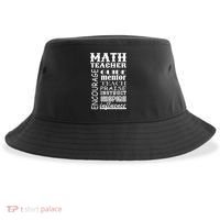 Inspiring Math Teacher Sustainable Bucket Hat thumb 0