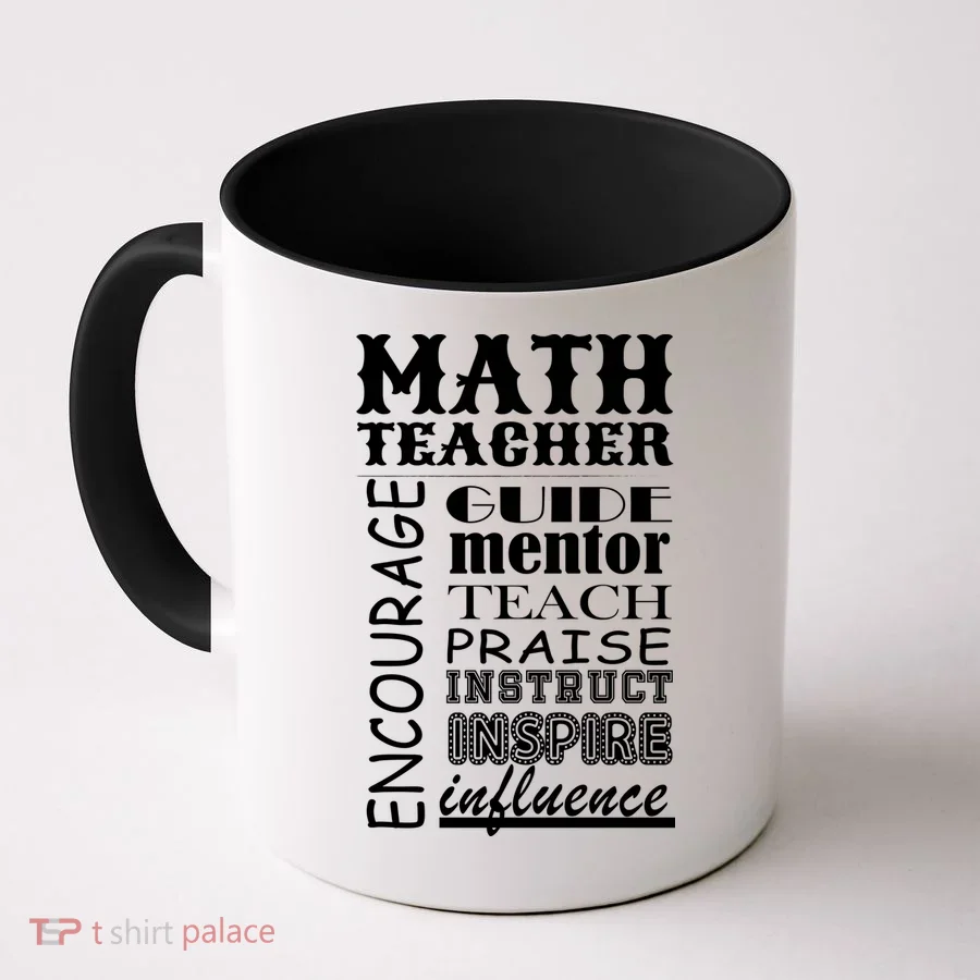 Inspiring Math Teacher Coffee Mug