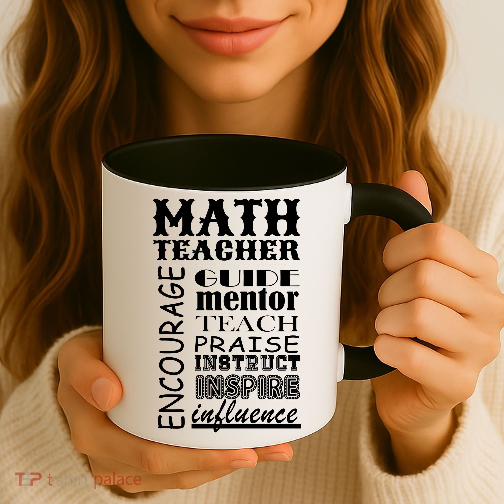 Inspiring Math Teacher Coffee Mug