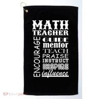 Inspiring Math Teacher Golf Towel thumb 0