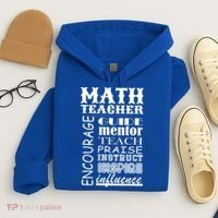 Inspiring Math Teacher Hoodie thumb 4